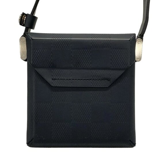 LOUIS VUITTON Marty Marine Blue Damier Glace - Shoulder Bag 514-072925 - Picture 2 of 12